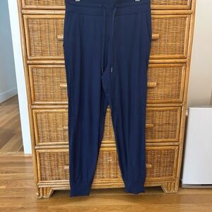Lululemon Athletica Ready to Rulu joggers in navy blue